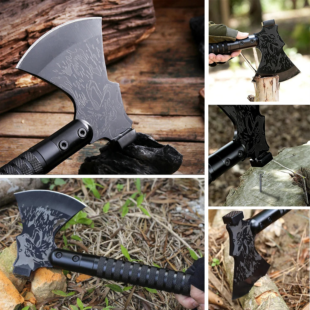 Multipurpose Shovel Axe Set