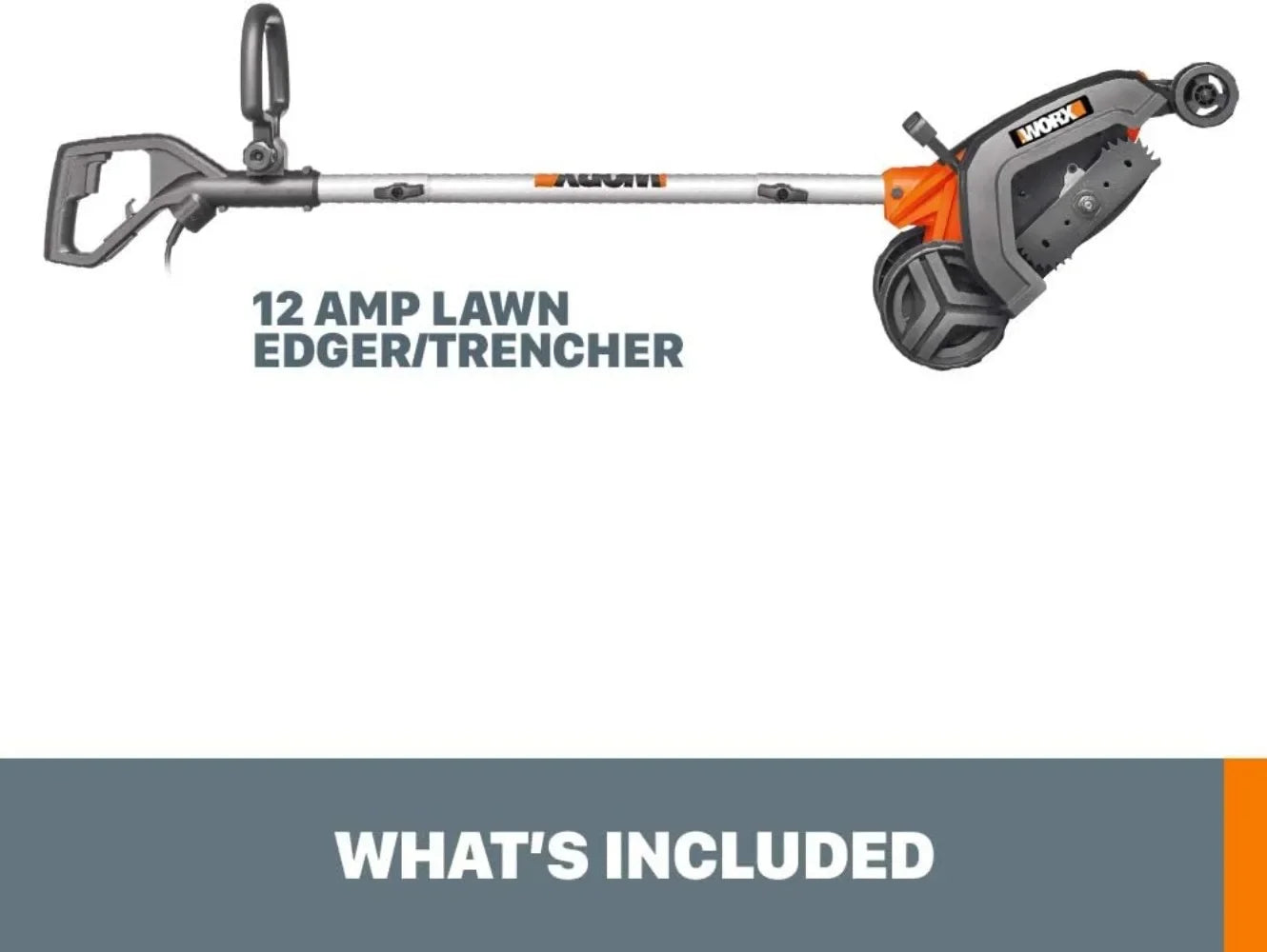 Lawn Edger, Electric 7.5", Edger & Trencher WG896