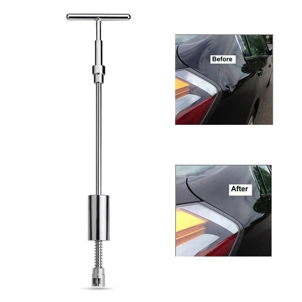 Metal Hammer Car Body Dent Removal Puller Tool Take Out Buns Paintless Dent Repair Kit 18+ Suction Cup Garage Tools