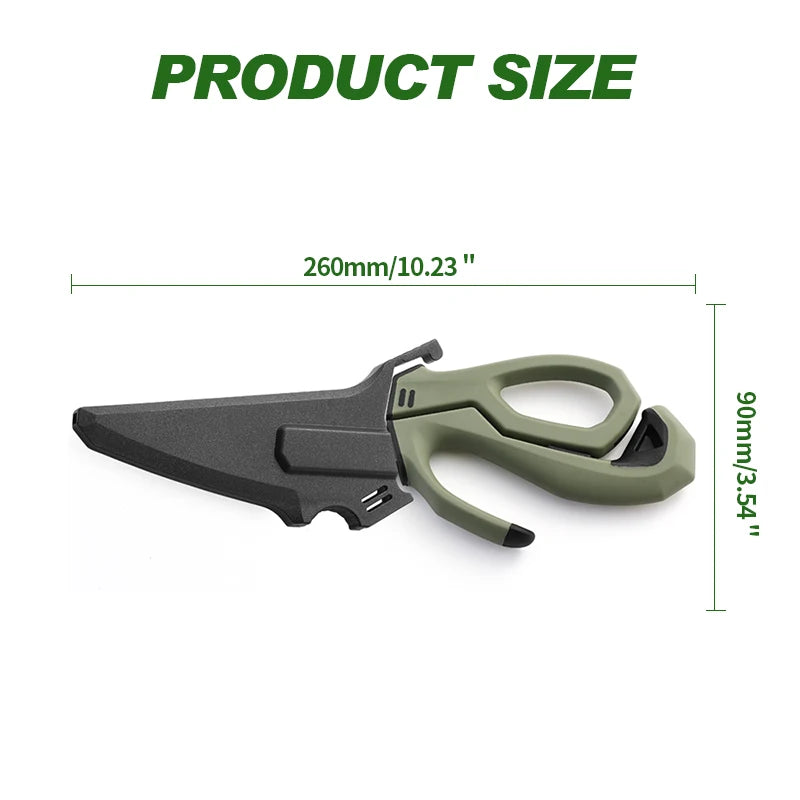 Heavy Duty, Stainless Steel Multi-function shears