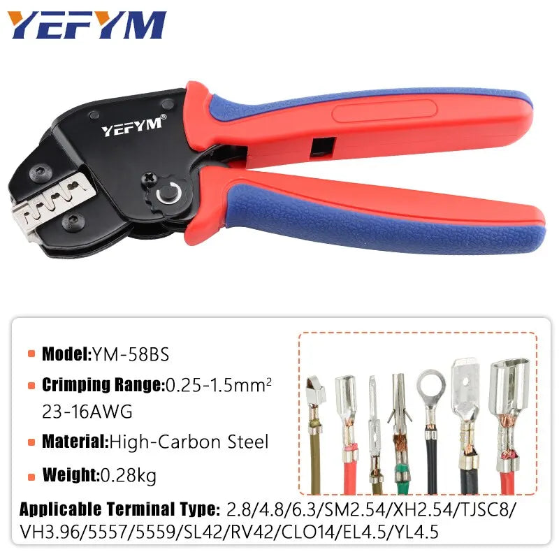 Crimping Mini Pliers Ratchet Tool